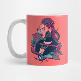 Cyberpunk Girl Mug